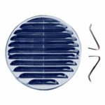 GRIGLIA INOX 175 TONDA RETE 120/160 MOLLE 038M1216IZ GRIGLIE AREAZIONE            F OTB