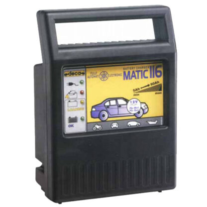 CARICABATTERIE MATIC 116                      DECA 300300 CARICABATTERIE E ACCESSORI   F DECA