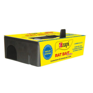 CONTENITORE ESCHE TOPI RAT BAIT  cm 23x14 h 7 ZAPI 106920 TRAPPOLE TOPI                C ZAPI
