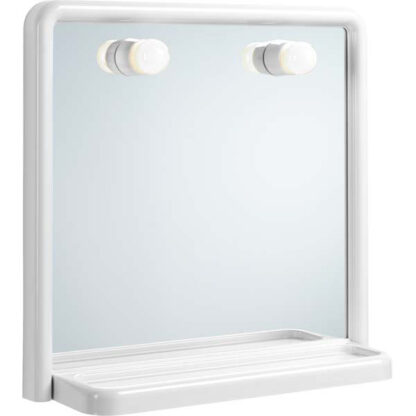 SPECCHIO QUADRO B.CO MENSOLA FARE.cm 50x51 MOSAICO 7815 SPECCHI                      C MOSAICO