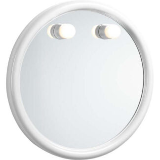 SPECCHIO TONDO BIANCO FARETTI        cm 50 MOSAICO 7817 SPECCHI                      C MOSAICO