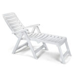 POLTRONA RESINA PIEG.CLEOPATRA BIANCA PR.1124 SCAB 1124 ARREDO GIARDINO SCAB         C SCAB