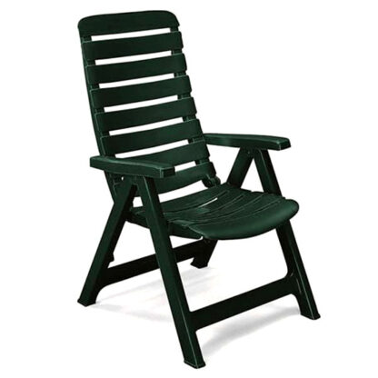 POLTRONA RESINA PIEG.CLEOPATRA VERDE     1154 SCAB 1154 ARREDO GIARDINO SCAB         C SCAB