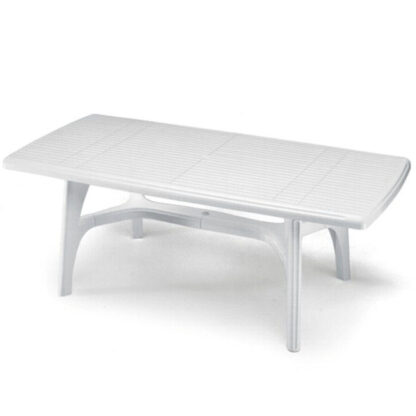 TAVOLO RESINA PRESIDENT BIANCO   200x 95 1072 SCAB 1072 ARREDO GIARDINO SCAB         C SCAB
