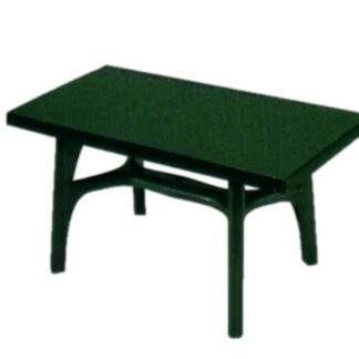 TAVOLO RESINA RETTANG.VERDE      140x 80 1061 SCAB 1061 ARREDO GIARDINO SCAB         C SCAB