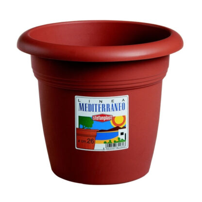 VASO MED TONDO COCCIO 65 h 48,0           STEFANPL 82650 VASI PLASTICA                F STEFANPLAST