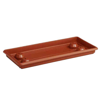 SOTTOVASO MED RETTANGOLARE COCCIO  60x29  STEFANPL 85260 VASI PLASTICA                F STEFANPLAST