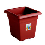 VASO MED QUADRO COCCIO 45x45 h 40         STEFANPL 90450 VASI PLASTICA                F STEFANPLAST