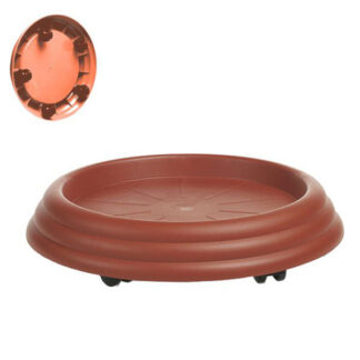 SOTTOVASO MED GERVASO RUOTE COCCIO  35/24 STEFANPL 81350 VASI PLASTICA                F STEFANPLAST