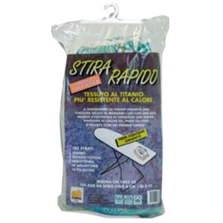 TELO ASSE STIRO RAPIDO TITANIO   140x55     FLORAL 906 TELI ASSE STIRO              C FLORALCASA