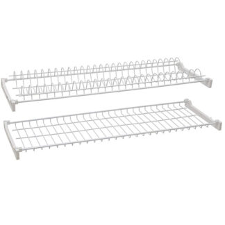 SCOLAPIATTI ACCIAIO PLASTICATO cm 76x23 0036 SCOLAPIATTI                  C MACHIERALDO