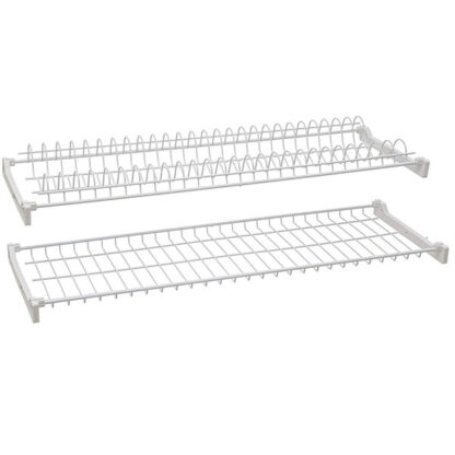 SCOLAPIATTI ACCIAIO PLASTICATO cm 76x23 0036 SCOLAPIATTI                  C MACHIERALDO
