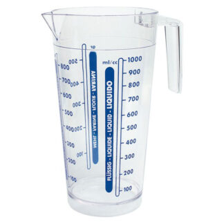 CARAFFA GRADUATA                cc 1000 COSMOPLAST 415 CARAFFE CUCINA               C COSMOPLAST