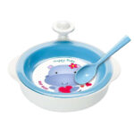 PIATTO PLASTICA CALDAPAPPA    cm 21 h 6 COSMOPLAST 263 PIATTI E SET PAPPA BABY      C COSMOPLAST