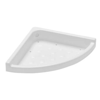 MENSOLA BAGNO ANGOL. BIANCA    cm 19,5    ELIPLAST 423/1 MENSOLE BAGNO                C ELIPLAST
