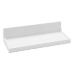 MENSOLA BAGNO RETT.  BIANCA    cm 28x11   ELIPLAST 418/1 MENSOLE BAGNO                C ELIPLAST