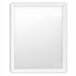 SPECCHIO RETT. BIANCO            cm 58x48 ELIPLAST 430/1 SPECCHI                      C ELIPLAST