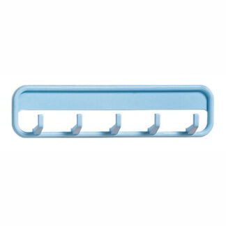 GANCIO STROFINACCI 5P PLASTI. cm 21,0x4,0 ELIPLAST 106/1 GANCI CASA                   C ELIPLAST
