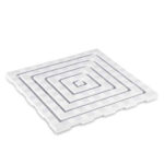 PEDANA DOCCIA PLAST.BIANCA cm 60x60 4325P2 GIGANPL 4325P2/BI PEDANE DOCCIA                C GIGANPLAST