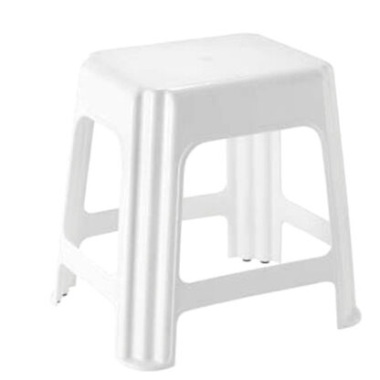 SGABELLO NOVANTA B.CO     42x34 h 42 7590M GIGANPL 7590M/BI SGABELLI DOMESTICI           C GIGANPLAST