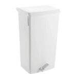 BIDONE UNIVERSAL BIANCO        l 60 5075/M GIGANPL 5075M/BI BIDONI IMMONDIZIA            C GIGANPLAST