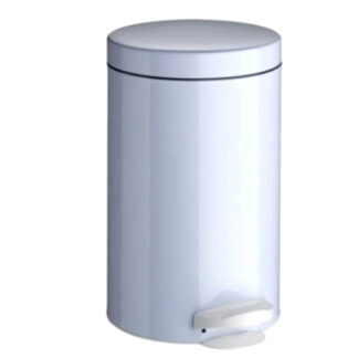 PATTUMIERA PEDALE METALLO BIANCO     l 14 MELICONI 14014902100BA PATTUMIERE                   C MELICONI