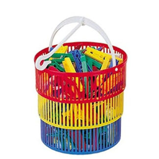 CESTINO PORTAMOLLETTE Pz15 cm 19 h 15,5 TONTARELLI 9060510 MOLLETTE BIANCHERIA          C TONTARELLI