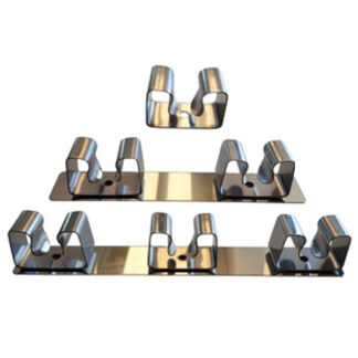 APPENDISCOPE ACCIAIO INOX POSTI 1 cm  7 GS080 APPENDISCOPE                 C RAPID GIUSSANI