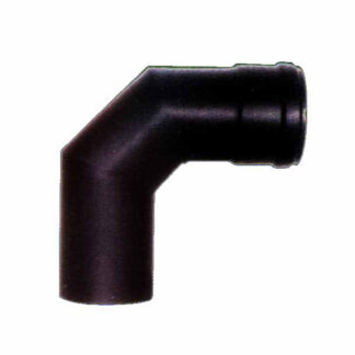 GOMITO ACCIAIO 90^ 8 NERO           2MM PELLET ALA Y40 200 150 220 TUBI PELLET                  F ALA