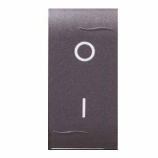FRUTTO COMFORT INTERRUTTORE BIPOLARE     ANTRACITE 7713.2 FRUTTI E SUPPORTI            F MARLANVIL