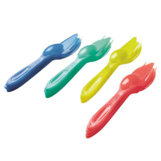 POSATE PLASTICA TAVOLA             Pz 4 FROSTY DEM 70314 POSATE DEM                   C DEM