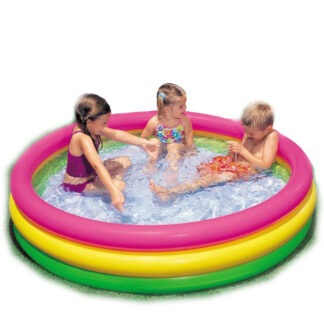 PISCINA TONDA ARCOBALENO           114 h  25 INTEX 57412 PISCINE GONFIABILI INTEX     C INTEX