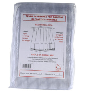 TENDA BALCONE PVC BIANCA        350x250 XTRA 11938  TENDE BALCONE                C XTRA