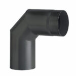 GOMITO ACCIAIO 90^ 13 NERO        2MM AETERNUM ALA R40 200 400 220 TUBI ACCIAIO                 F ALA