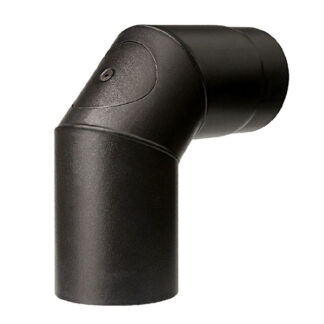 GOMITO ACCIAIO 90^ 12 NERO ISPEZ. 2MM AETERNUM ALA R40 200 350 222 TUBI ACCIAIO                 F ALA