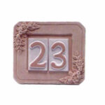 PORTANUMERO VASARTE TERRACOTTA POSTI 1      TELCOM T3113 TERRACOTTA ARREDO ESTERNO    C TELCOM