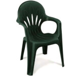SEDIA RESINA BRACC.STELLA DI MARE VERDE  1193 SCAB 1193 ARREDO GIARDINO SCAB         C SCAB