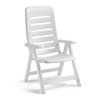 POLTRONA RESINA PIEG.QUINTILLA BIANCA    1135 SCAB 1135 ARREDO GIARDINO SCAB         C SCAB