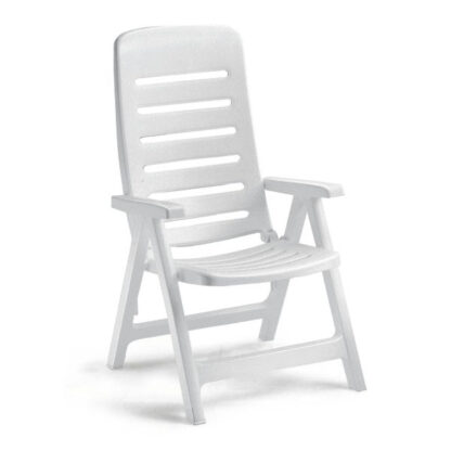 POLTRONA RESINA PIEG.QUINTILLA BIANCA    1135 SCAB 1135 ARREDO GIARDINO SCAB         C SCAB