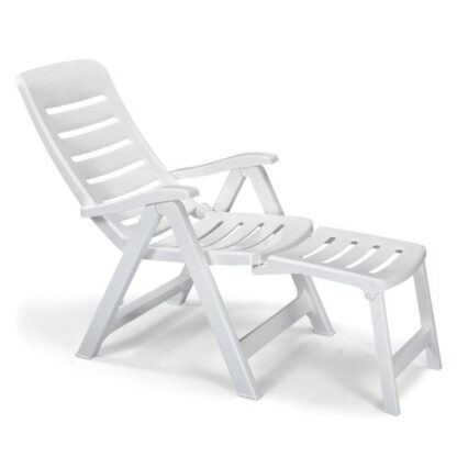 POLTRONA RESINA PIEG.QUINTILLA BIANCA PR.1138 SCAB 1138 ARREDO GIARDINO SCAB         C SCAB