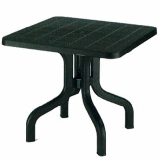 TAVOLO RESINA RIBALTO VERDE       80x 80 1830 SCAB 1830 ARREDO GIARDINO SCAB         C SCAB