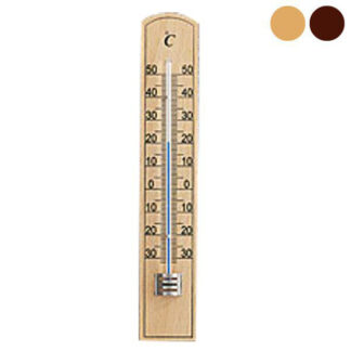 TERMOMETRO LEGNO CHIARO ECO          101015 MOLLER 101015 TERMOMETRI                   C MOLLER