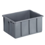 CASSA INDUSTRIALE           l  80 70x45 h 34 SIRSA 215GRI CONTENITORI INDUSTRIALI      C SIRSA