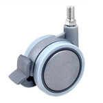 RUOTA GEMELLATA PERNO FRENO 75x48        342304 TR 342304 RUOTE INDUSTRIALI            F TELLURE ROTA