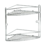 MENSOLA BAGNO CROMO STAR ANGOLARE 21x21 h 26 ARTEX 29.16.60 MENSOLE BAGNO                C ARTEX