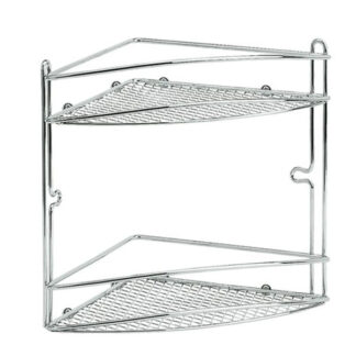 MENSOLA BAGNO CROMO STAR ANGOLARE 21x21 h 26 ARTEX 29.16.60 MENSOLE BAGNO                C ARTEX