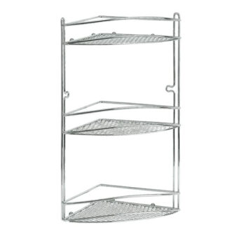MENSOLA BAGNO CROMO STAR ANGOLARE 21x21 h 46 ARTEX 29.16.65 MENSOLE BAGNO                C ARTEX