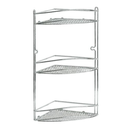 MENSOLA BAGNO CROMO STAR ANGOLARE 21x21 h 46 ARTEX 29.16.65 MENSOLE BAGNO                C ARTEX