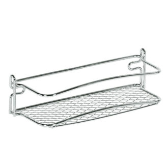 MENSOLA BAGNO CROMO STAR RETT. cm 25x10 h  7 ARTEX 29.16.71 MENSOLE BAGNO                C ARTEX