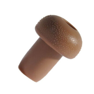 TAPPO PLASTICA FUNGO MARRONE Pz 100 2,5 TAPPI                        C MACHIERALDO